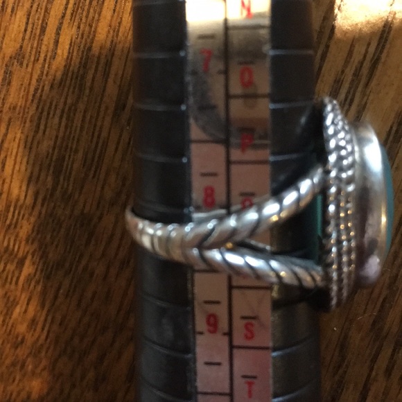 Sterling Turquoise Ring - Picture 2 of 4